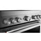 36-inch 6-element Induction Freestanding Commercial-style Range With Air Fry