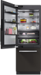 30" MasterCool Left Hinged Lower Beltline Bottom Mount Fridge/Freezer