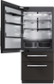 36" MasterCool Left Hinged Higher Beltline Bottom Mount Fridge/Freezer