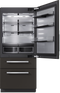 36" MasterCool Right Hinged Higher Beltline Bottom Mount Fridge/Freezer