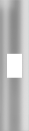 Stainless steel front