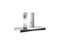 36 Wallmount Hood, Glass Front, 1 motor 600 CFM
