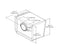 External Blower Kit 1200 CFM 8" or 10" Duct REMOVE/REPLACE EXISTING BLOWER