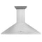 36 In. Crownsound™ Ducted Vent Wall Mount Range Hood In Stainless Steel With Built-in Bluetooth Speakers