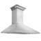 36 In. Crownsound™ Ducted Vent Wall Mount Range Hood In Stainless Steel With Built-in Bluetooth Speakers