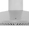 48 In. Crownsound™ Ducted Vent Wall Mount Range Hood In Stainless Steel With Built-in Bluetooth Speakers