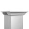 48 In. Crownsound™ Ducted Vent Wall Mount Range Hood In Stainless Steel With Built-in Bluetooth Speakers