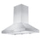 42 In. Convertible Vent Wall Mount Range Hood In Stainless Steel