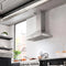 30 In. Crownsound™ Ducted Vent Wall Mount Range Hood In Stainless Steel With Built-in Bluetooth Speakers