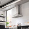 48 In. Crownsound™ Ducted Vent Wall Mount Range Hood In Stainless Steel With Built-in Bluetooth Speakers