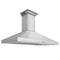 48 In. Crownsound™ Ducted Vent Wall Mount Range Hood In Stainless Steel With Built-in Bluetooth Speakers