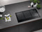 36-inch induction cooktop, operated with its own controls