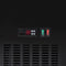 47 in. Commercial Two Glass Door Back Bar Cooler Refrigerator with Side Condenser and Compressor, LED Lighting, 11 Cu. Ft Capacity in Black