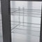 47 in. Commercial Two Glass Door Back Bar Cooler Refrigerator with Side Condenser and Compressor, LED Lighting, 11 Cu. Ft Capacity in Black