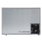 47 in. Commercial Two Glass Door Back Bar Cooler Refrigerator with Side Condenser and Compressor, LED Lighting, 11 Cu. Ft Capacity in Stainless-Steel