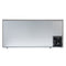72 in. Commercial Three Glass Door Back Bar Cooler Refrigerator with Side Condenser and Compressor, LED Lighting, 18 Cu. Ft Capacity in Stainless-Steel
