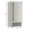 15 in. Built-in Residential Pearl Ice Nugget Maker, 66lb /day with Drain Pump in Stainless-Steel