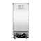 15 in. Built-in Residential Pearl Ice Nugget Maker, 66lb /day with Drain Pump in Stainless-Steel