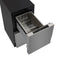 15 in. Panel Ready Built-in Double Refrigerator, Frost-Free Undercounter Fridge with Digital Temperature Control and Stainless-Steel Drawers