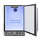 23.4 in. Stainless Steel, Solid-Door Built-In Refrigerator and Beverage Cooler, 5 Cu. ft