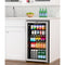 18 in. 3.2 Cu. Ft. Beverage Refrigerator Merchandiser with Stainless Steel Trim and Touch Panel