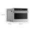 24" Built-in More-in-one Convection Microwave Speed Oven With Air Fry Mode