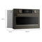 30" Built In Microwave Oven With Air Fry