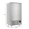31 in. 10 Full-Size Pan Commercial Reach-In Blast Chiller, 88 lbs Rapid Chill / 77 lbs. Rapid Freeze in Stainless-Steel