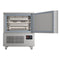 30 in. Commercial Countertop Blast Chiller 30 lbs Rapid Chill / 26.5 lbs Rapid Freeze with ETL for Safety and Sanitation with a 5-Pan Capacity in Stainless-Steel