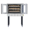 38 in. Full Size Single Deck Commercial LP Convection Oven 54,000 BTU With Casters