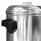 Electric 100 Cup Commercial Coffee Percolator in Stainless Steel