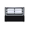 60 in. Refrigerated Bakery Display Case in Black, 17.6 cu. ft.