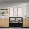 60 in. Refrigerated Bakery Display Case in Black, 17.6 cu. ft