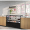 60 in. Refrigerated Bakery Display Case in Black, 17.6 cu. ft