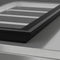 39 in. 5-Pan Countertop Ice Cream Display Freezer with Glass Top in Stainless-Steel