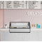 46 in. Countertop Gelato Display Case with 6 Pans and Built-in Glass Sneeze Guard in Stainless-Steel