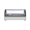 46 in. Countertop Gelato Display Case with 6 Pans and Built-in Glass Sneeze Guard in Stainless-Steel