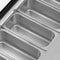 45 in. 6-Pan Countertop Ice Cream Display Freezer with Glass Top in Stainless-Steel