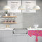 31 in. Countertop Ice Cream Display case with 4 Pans and Glass Sneeze Guard in Stainless-Steel