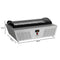 39 in. 5-Pan Countertop Ice Cream Display Freezer with Curved Glass Top in Stainless-Steel