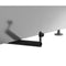 39 in. 5-Pan Countertop Ice Cream Display Freezer with Curved Glass Top in Stainless-Steel