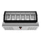 45 in. 6-Pan Countertop Ice Cream Display Freezer with Curved Glass Top in Stainless-Steel