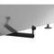 45 in. 6-Pan Countertop Ice Cream Display Freezer with Curved Glass Top in Stainless-Steel