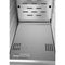 33 in. Commercial Non-Insulated Heated Holding Cabinet with 36-Pan Capacity and Glass Door in Silver