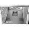 33 in. Commercial Insulated Half-Size Heated Holding Proofing Cabinet with 12-Pan Capacity and Glass Door in Silver