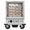 33 in. Commercial Non-Insulated Half Size Heated Holding/Proofing Cabinet with Glass Door and 12-Pan Capacity in Silver
