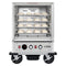 33 in. Commercial Non-Insulated Half Size Heated Holding/Proofing Cabinet with Glass Door and 12-Pan Capacity in Silver