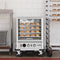 33 in. Commercial Non-Insulated Half Size Heated Holding/Proofing Cabinet with Glass Door and 12-Pan Capacity in Silver