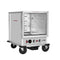 33 in. Commercial Non-Insulated Half Size Heated Holding/Proofing Cabinet with Glass Door and 12-Pan Capacity in Silver