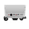 33 in. Commercial Insulated Heated Holding/Proofing Cabinet with 36-Pan Capacity and Solid Dutch Doors in Silver